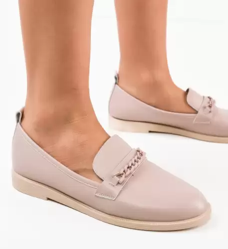 Pantofi casual dama Kalanz Nude