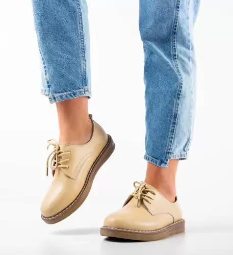 Pantofi Casual Doria Bej