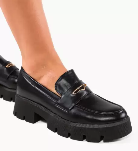 Pantofi Casual House Negre