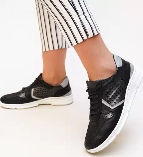 Pantofi Casual Meldy Negri