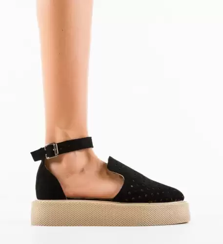 Pantofi Casual Nangiare Negri