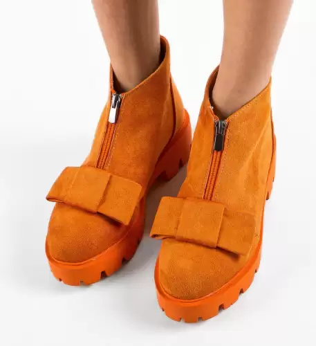 Pantofi Casual Parmeno Portocalii