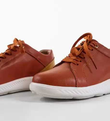 Pantofi Casual Rena Portocalii