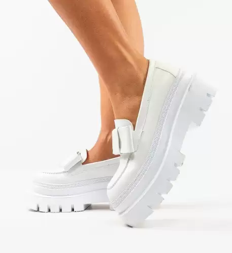 Pantofi Casual Rokanda Albi