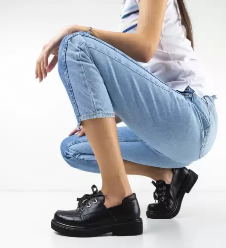 Pantofi Casual Smeco Negri