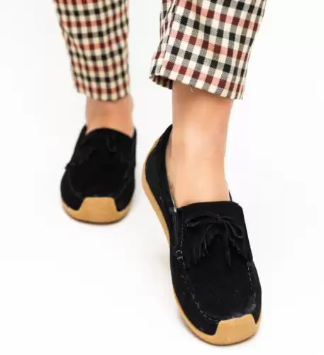 Pantofi Casual Termeio Negri