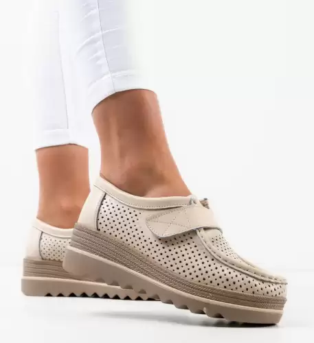 Pantofi Casual Torinas Bej