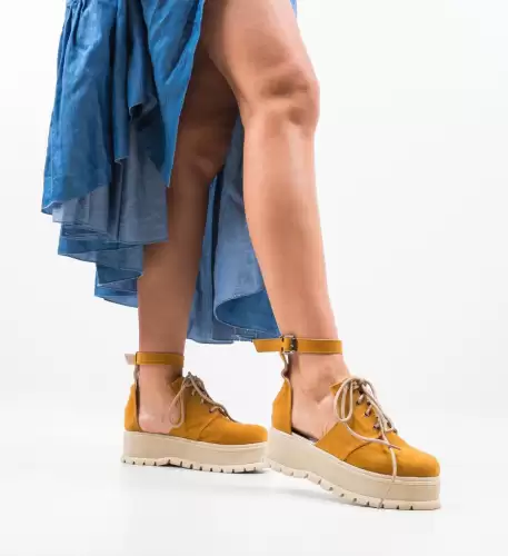 Pantofi Casual Vespas Camel