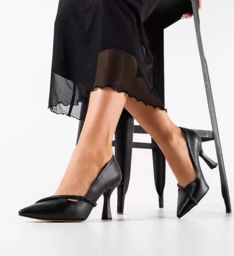 Pantofi cu toc Kimol Negri 2