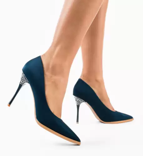 Pantofi dama Demoux Albastrii