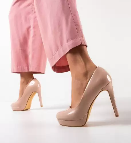 Pantofi dama Diko Bej