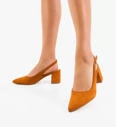 Pantofi dama Gally Camel