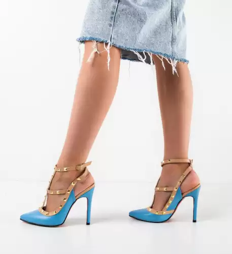 Pantofi dama Habile Albastri