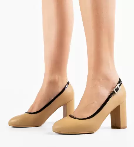 Pantofi dama Hoop Khaki
