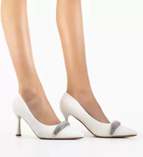 Pantofi dama Kadar Albi