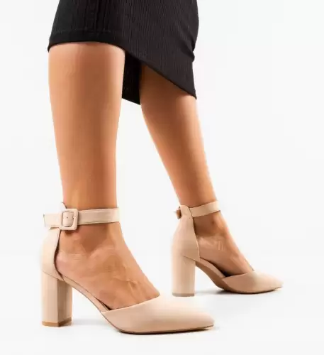 Pantofi dama Kole Bej 2