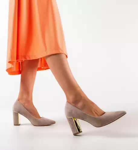 Pantofi dama Marion Gri