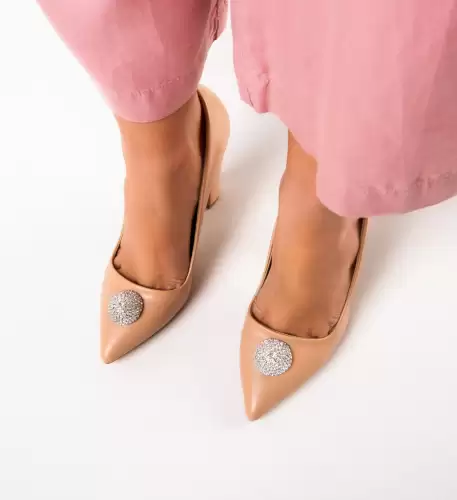 Pantofi dama Munyr Bej