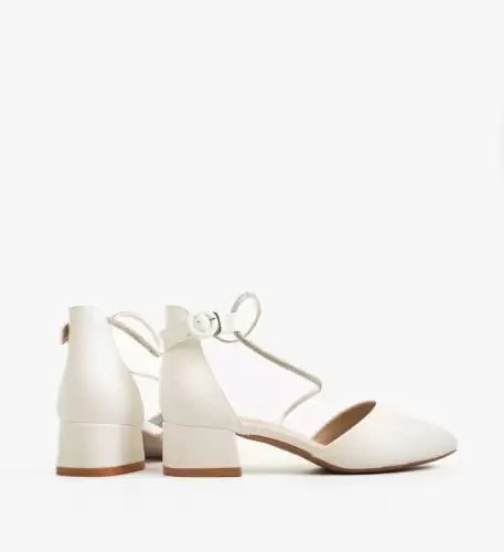 Pantofi dama Naane Albi