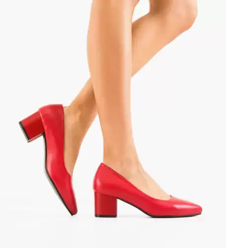 Pantofi dama Perkins Rosii