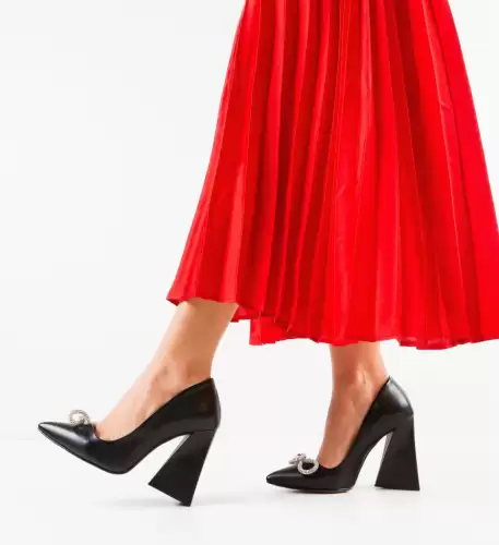 Pantofi dama Poplanaj Negri 2