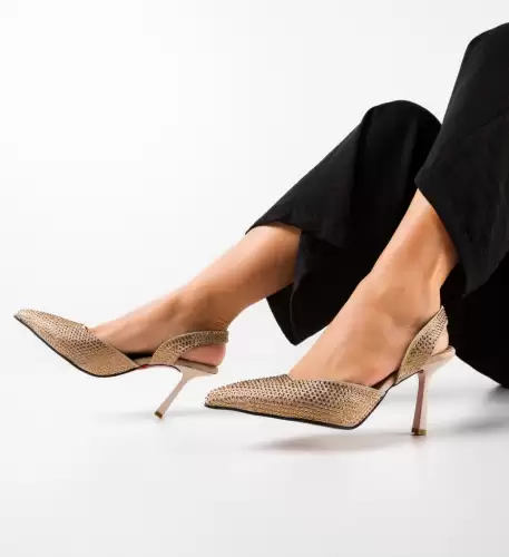 Pantofi dama Sheng Bej
