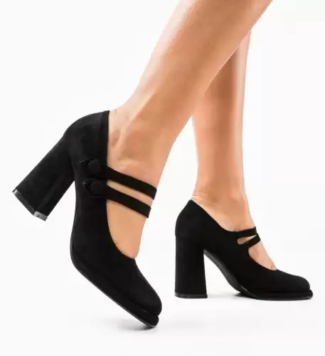 Pantofi dama Vintage Negri 2