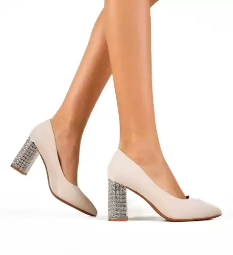 Pantofi dama Vodal Bej