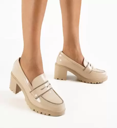 Pantofi dama Ward Bej