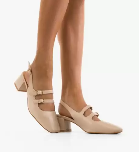 Pantofi dama Wiktor Nude