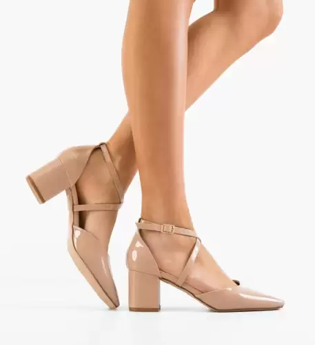 Pantofi dama Zawadi Nude