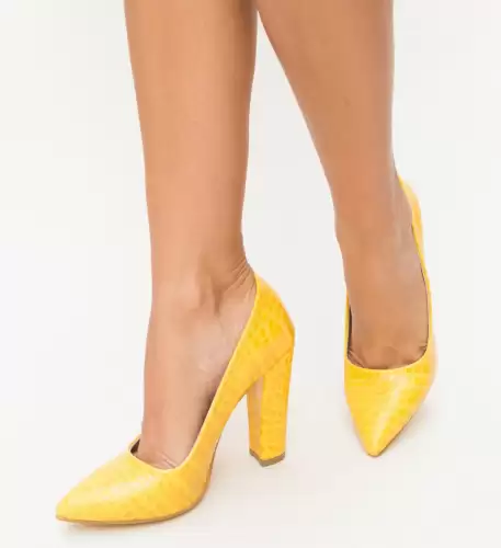 Pantofi Merez Galben