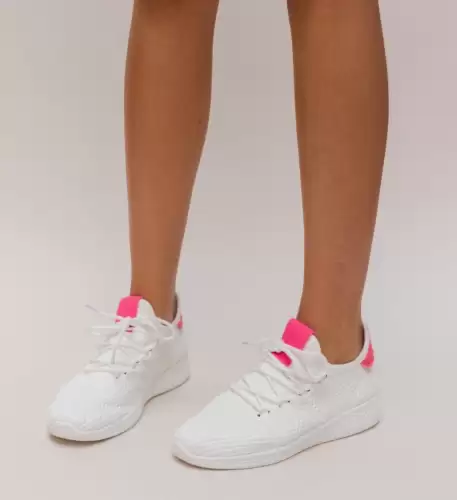 Pantofi Sport Zoha Albi