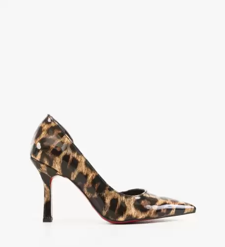 Pantofi stiletto dama Krol Print