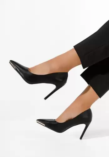 Pantofi stiletto Iasea negri