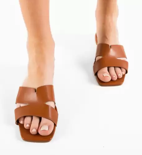 Papuci dama Chandra Camel