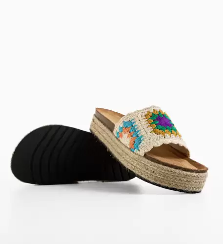 Papuci dama Chinon Galbeni