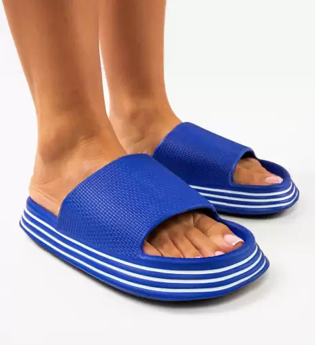 Papuci dama Dumar Bleumarin