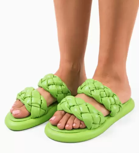 Papuci dama Eulalia Verzi