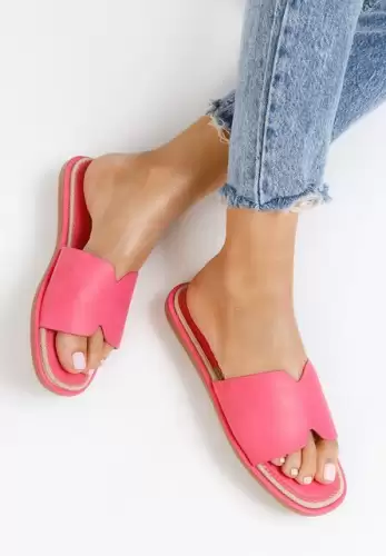 Papuci dama Marthe Fucsia