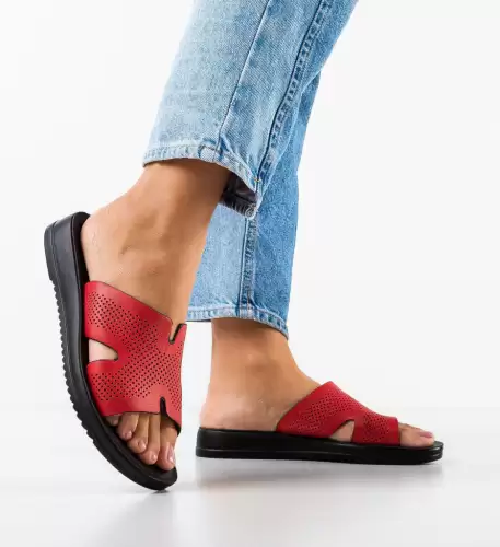 Papuci dama Sagafa Rosii