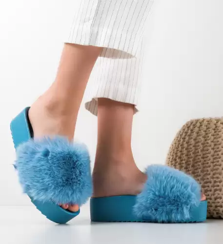 Papuci Noidel Albastri