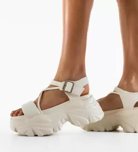 Platforme dama Saixek Albe