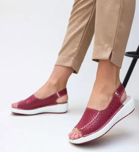 Platforme Lindone Rosii