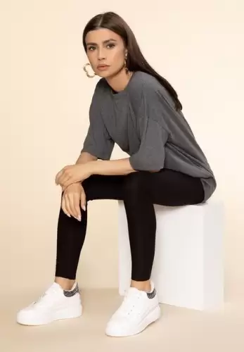 Rochie scurta Anamarie Gri