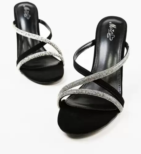 Saboti cu toc Ruypa Negri