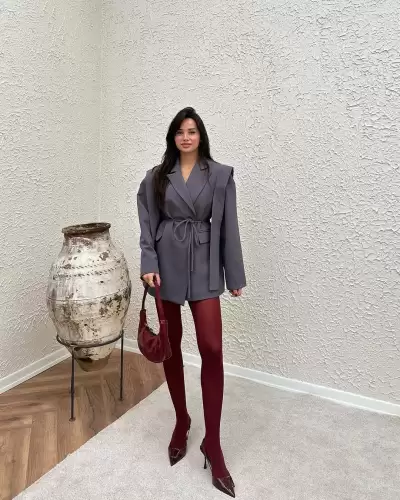 Sacouri Dama Gri Thalia