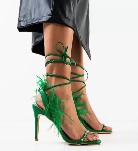 Sandale cu toc Philippa Verzi