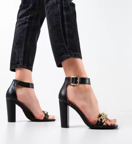 Sandale dama Amy Negre