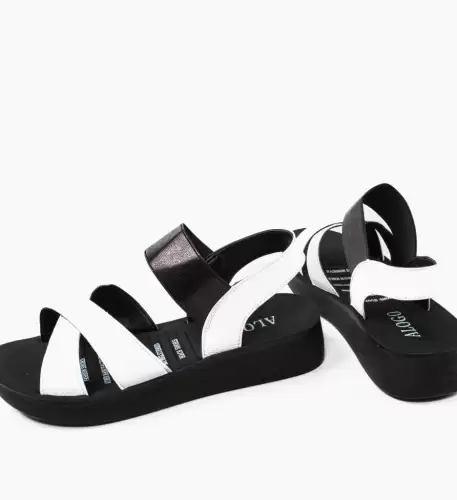 Sandale dama Brina Albe